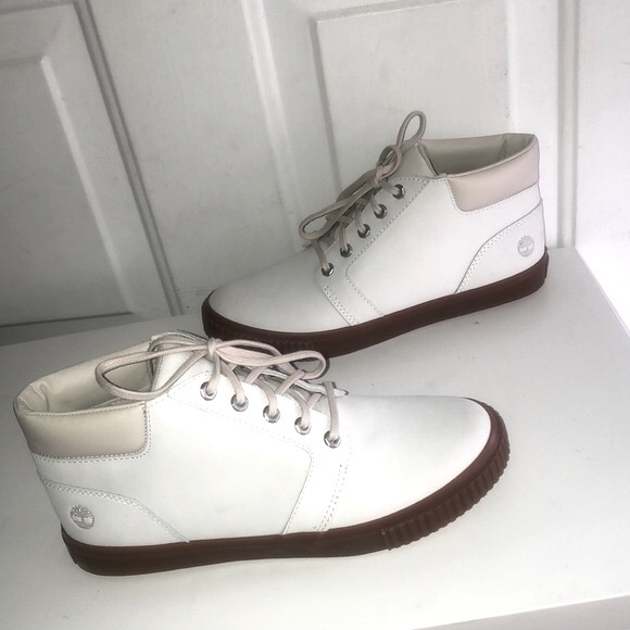 Timberland Skyla Bay Chukka White Boots 9 NWOT - Picture 10 of 11